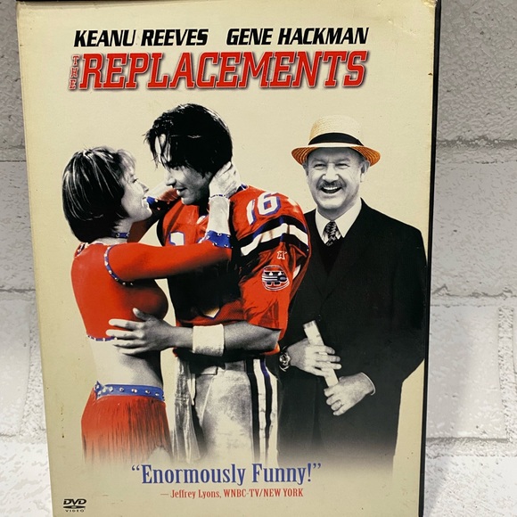 DVD Other - Movie DVD   The Replacement Movie Keanu Reeves & Gene Hackman